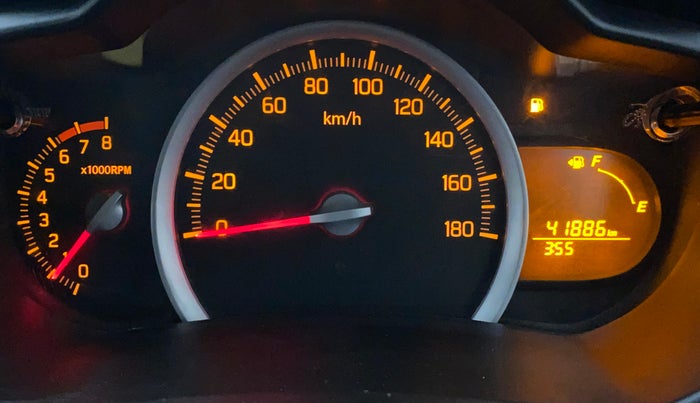2017 Maruti Celerio ZXI (O), Petrol, Manual, 41,935 km, Odometer Image