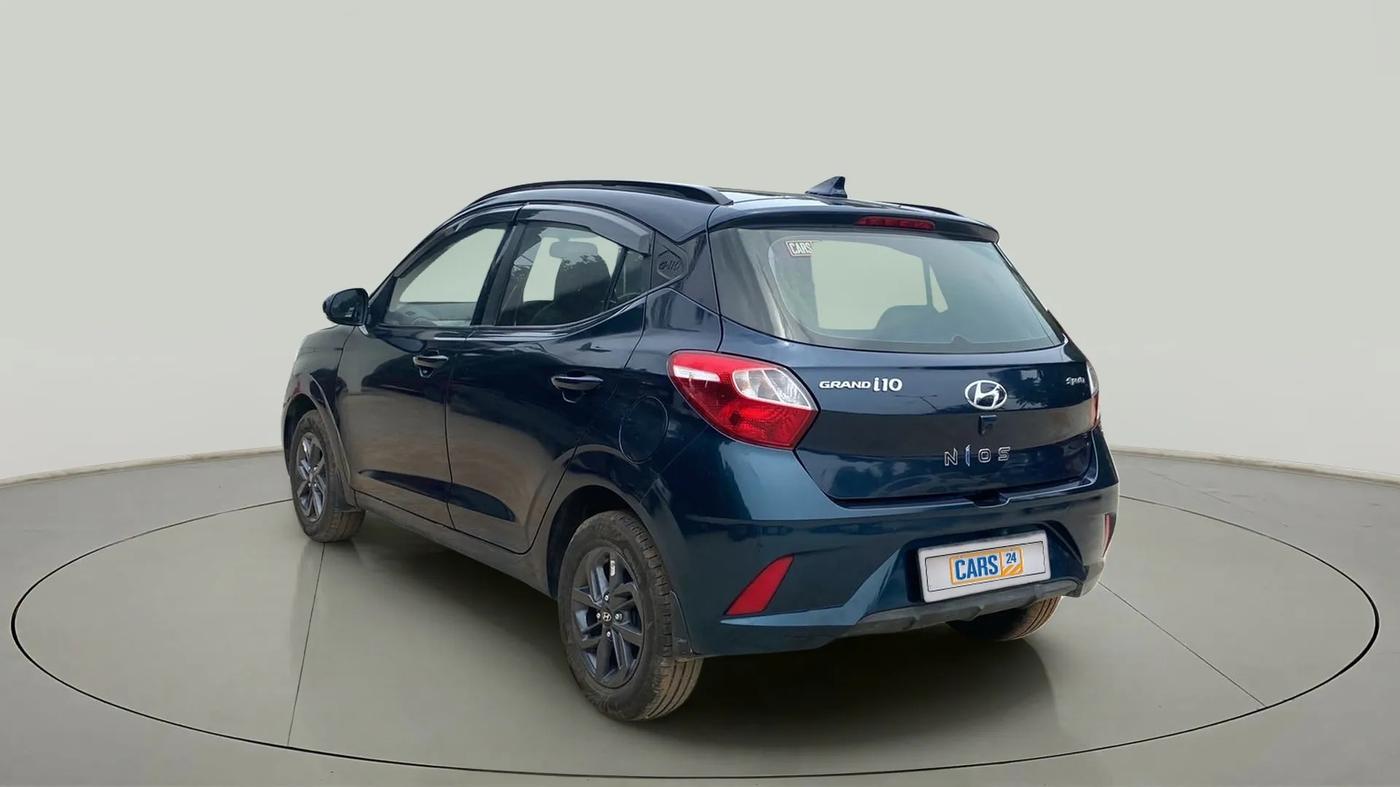 2022 Hyundai GRAND I10 NIOS SPORTZ 1.2 KAPPA VTVT, Petrol, Manual, 18,729 km, Left Back Diagonal