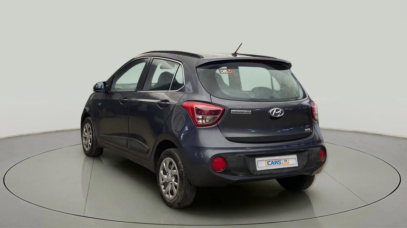 2019 Hyundai Grand i10 SPORTZ 1.2 KAPPA VTVT, Petrol, Manual, 42,871 km, Left Back Diagonal