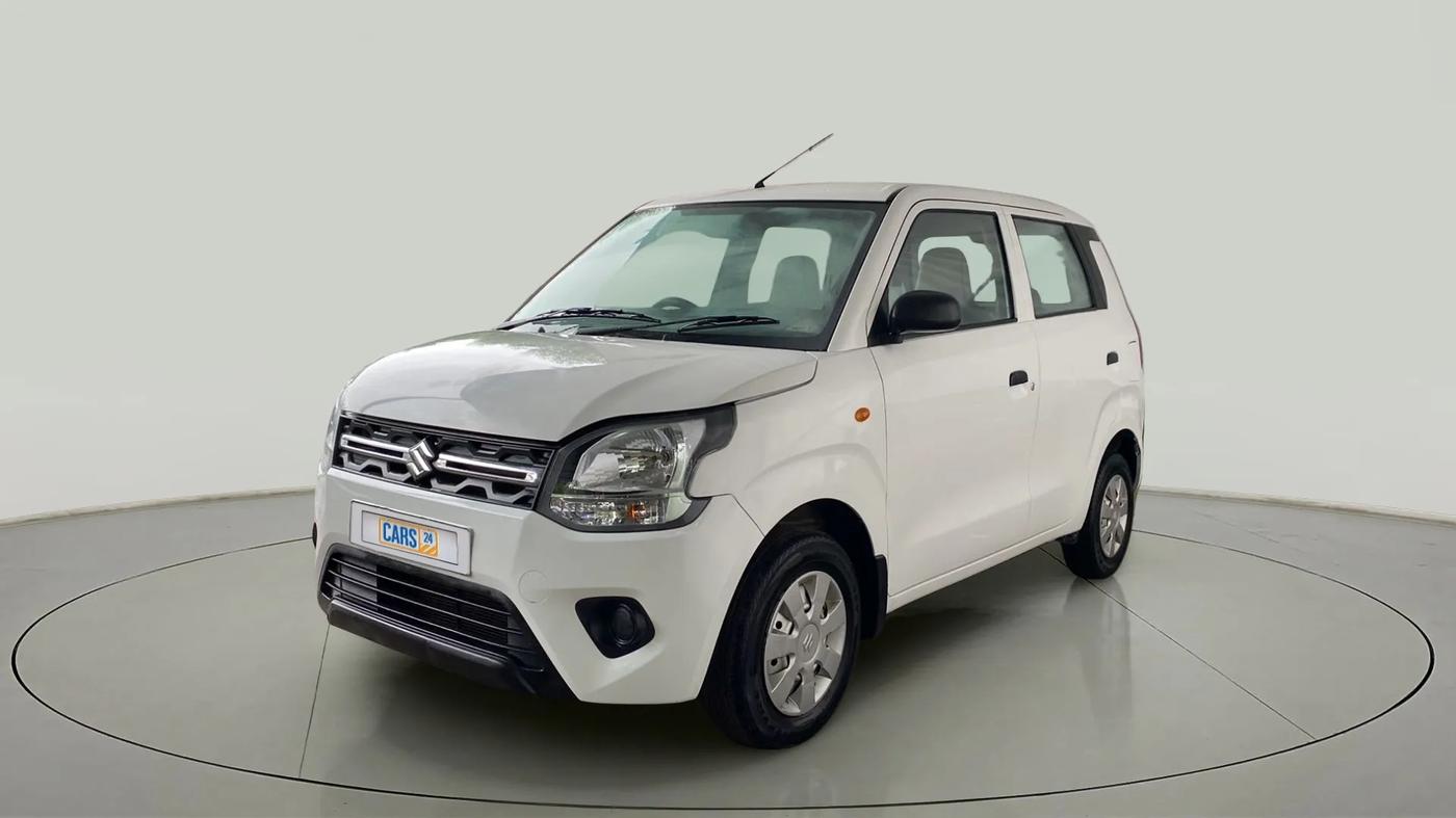 2020 Maruti New Wagon-R LXI 1.0, Petrol, Manual, 81,377 km, Left Front Diagonal