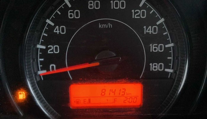 2020 Maruti New Wagon-R LXI 1.0, Petrol, Manual, 81,377 km, Odometer Image