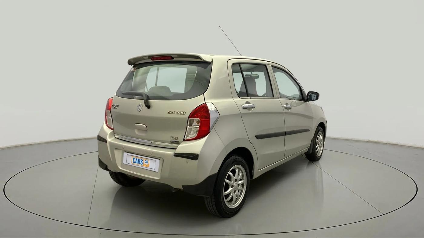 2015 Maruti Celerio ZXI AMT, Petrol, Automatic, 73,645 km, Right Back Diagonal