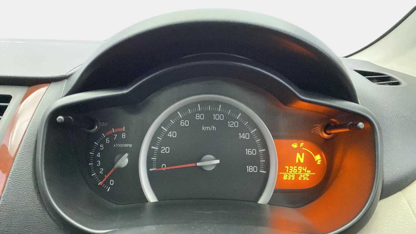2015 Maruti Celerio ZXI AMT, Petrol, Automatic, 73,645 km, Odometer Image