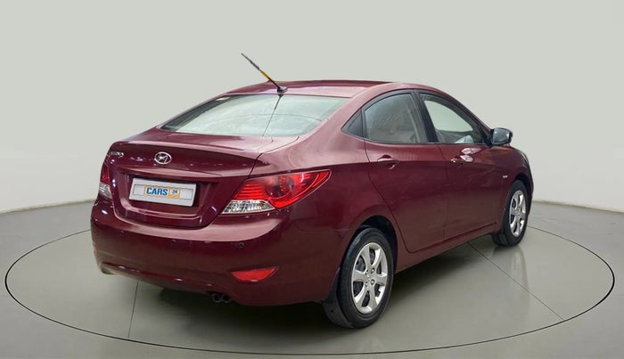 2014 Hyundai Verna FLUIDIC 1.4 VTVT, Petrol, Manual, 58,769 km, Right Back Diagonal