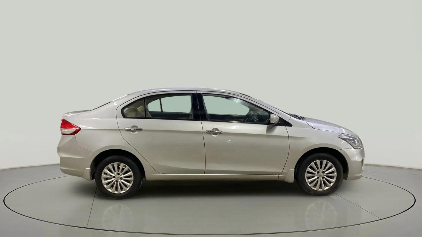 2017 Maruti Ciaz ZETA 1.4  AT PETROL, Petrol, Automatic, 74,037 km, Right Side View