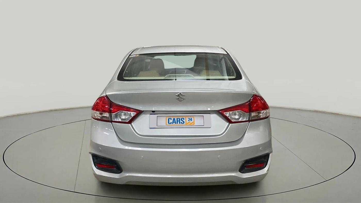 2017 Maruti Ciaz ZETA 1.4  AT PETROL, Petrol, Automatic, 74,037 km, Back/Rear