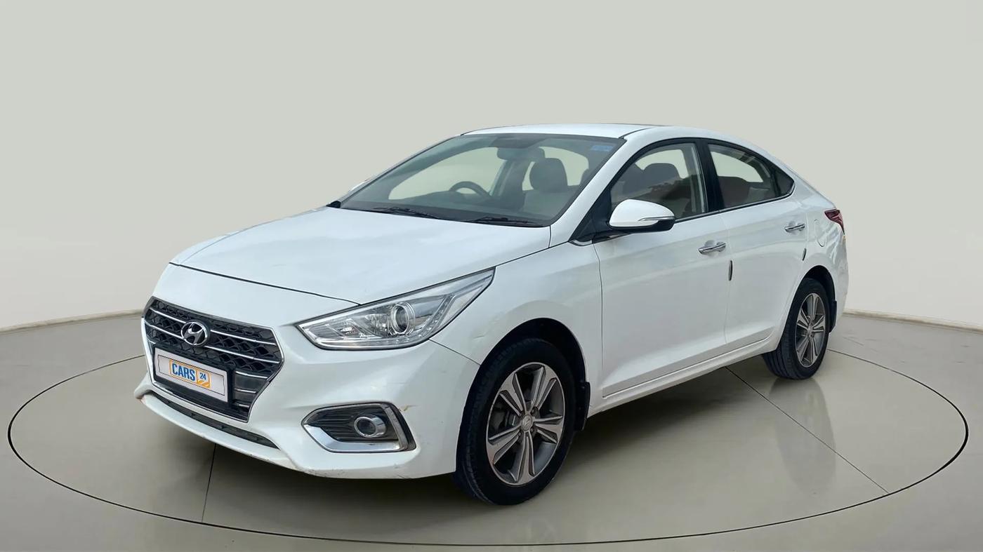 2018 Hyundai Verna 1.6 VTVT SX, Petrol, Manual, 45,346 km, Left Front Diagonal