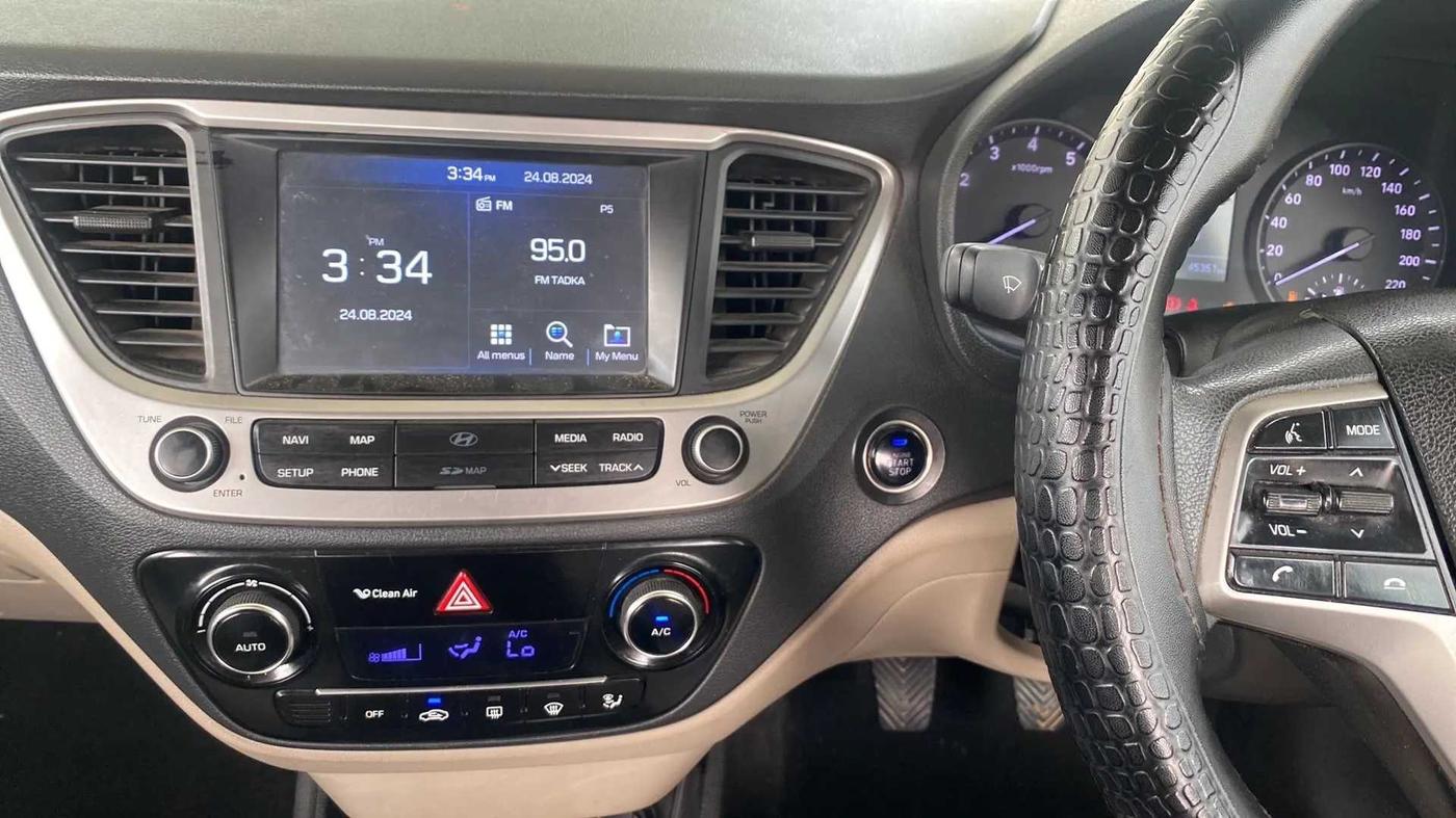 2018 Hyundai Verna 1.6 VTVT SX, Petrol, Manual, 45,346 km, Air Conditioner