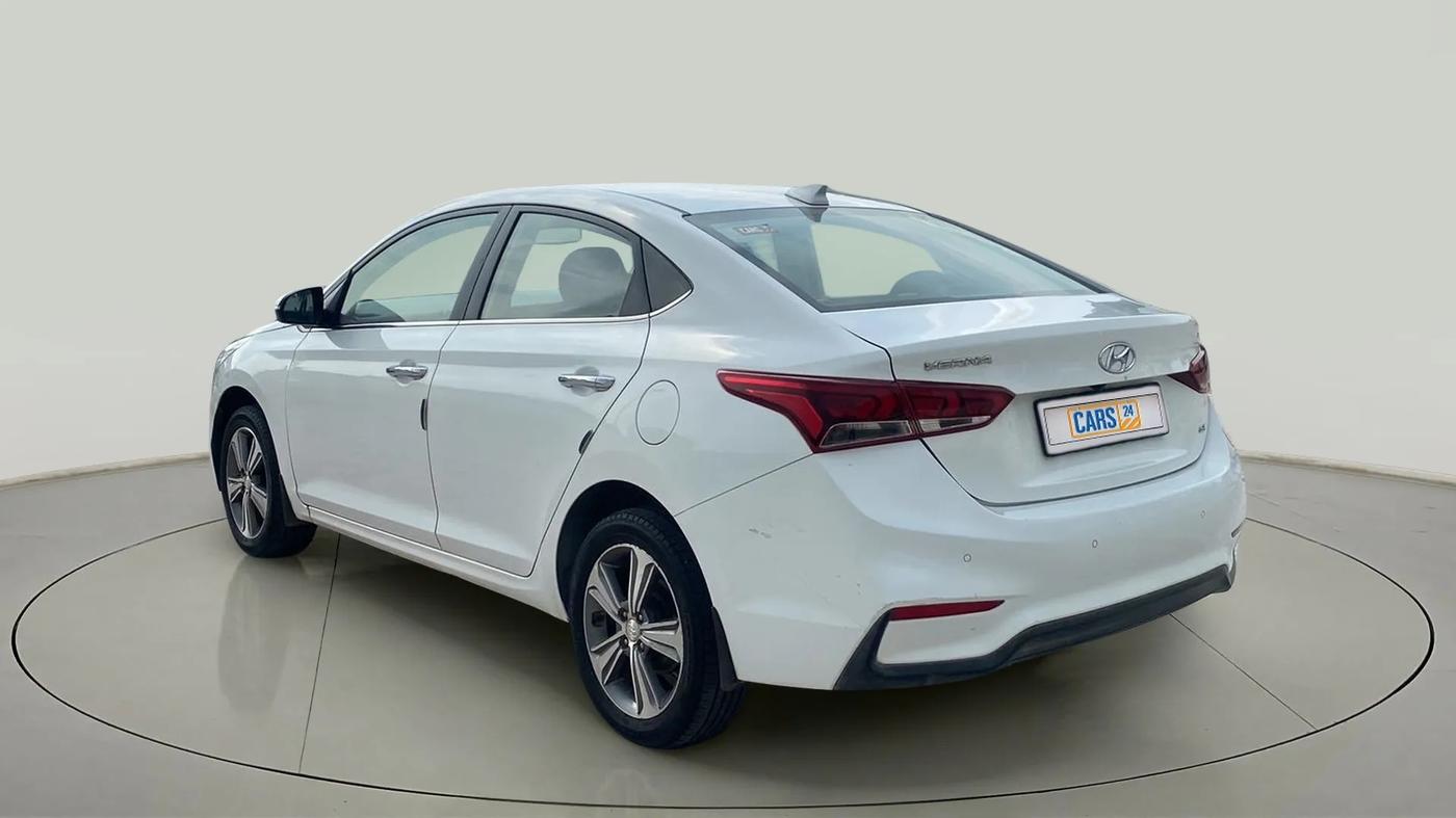 2018 Hyundai Verna 1.6 VTVT SX, Petrol, Manual, 45,346 km, Left Back Diagonal