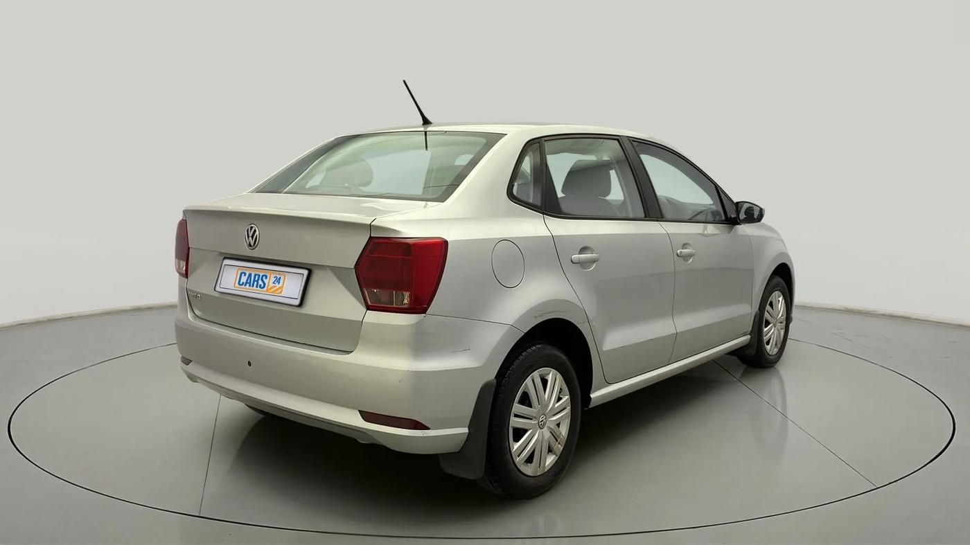 2018 Volkswagen Ameo TRENDLINE 1.0L, Petrol, Manual, 33,545 km, Right Back Diagonal