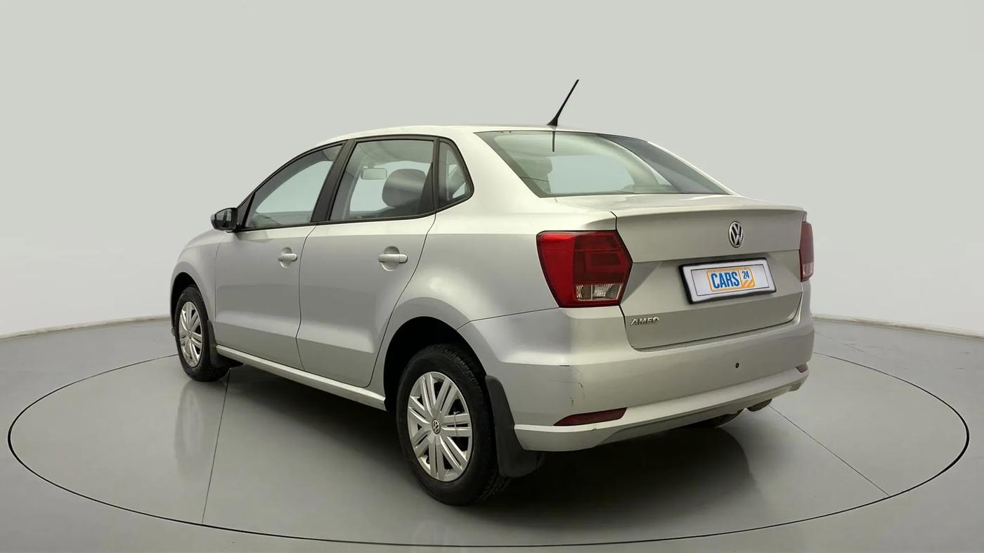 2018 Volkswagen Ameo TRENDLINE 1.0L, Petrol, Manual, 33,545 km, Left Back Diagonal