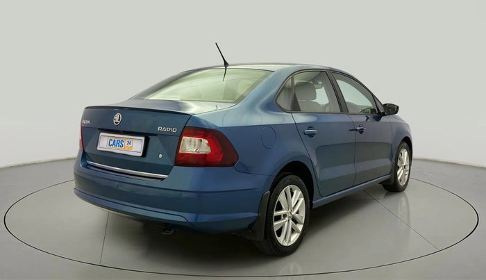 2017 Skoda Rapid STYLE 1.5 TDI AT, Diesel, Automatic, 82,853 km, Right Back Diagonal