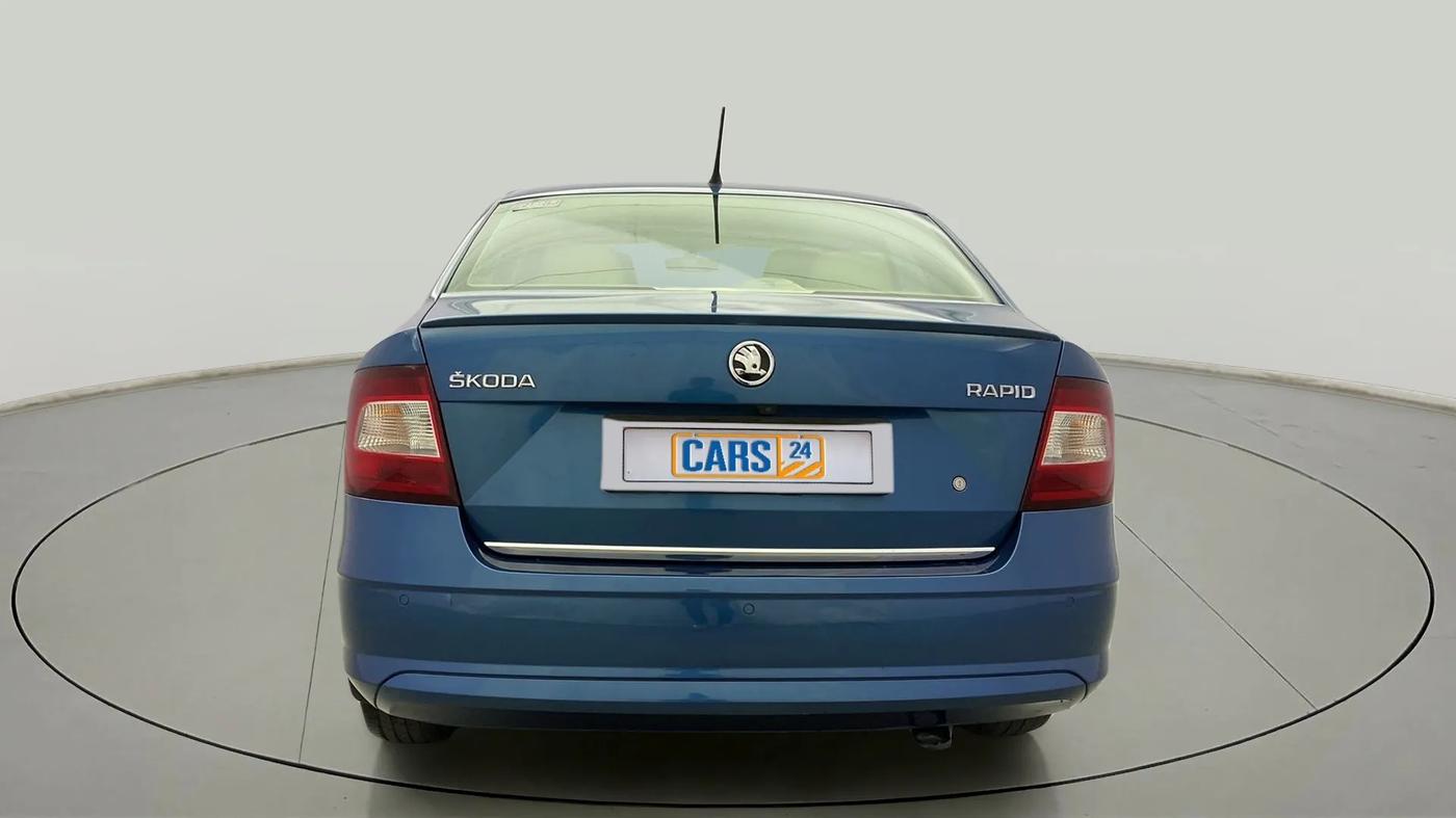 2017 Skoda Rapid STYLE 1.5 TDI AT, Diesel, Automatic, 82,853 km, Back/Rear