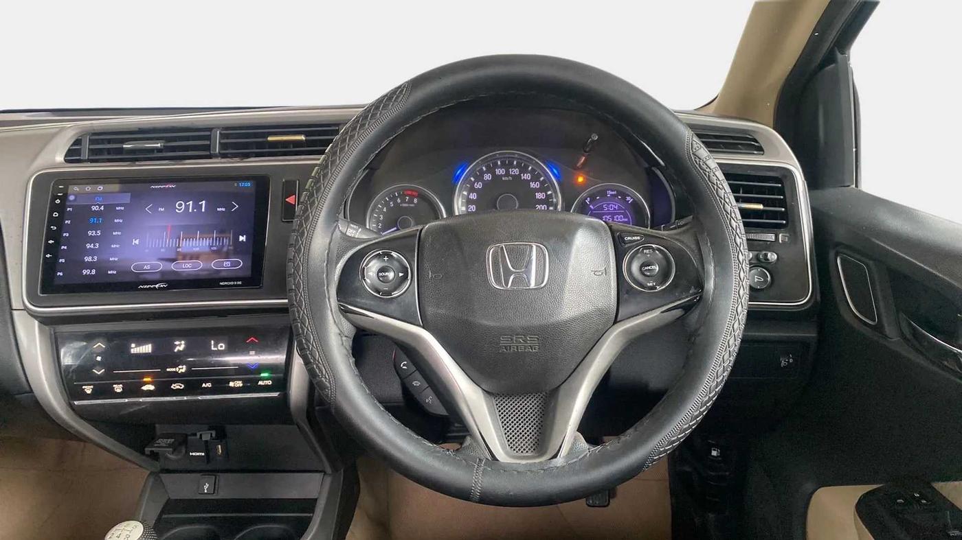 2019 Honda City 1.5L I-VTEC V MT, Petrol, Manual, 1,05,067 km, Steering Wheel Close Up