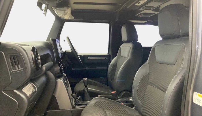 2023 Mahindra Thar LX HT PETROL 4WD MT, Petrol, Manual, 8,808 km, Right Side Front Door Cabin
