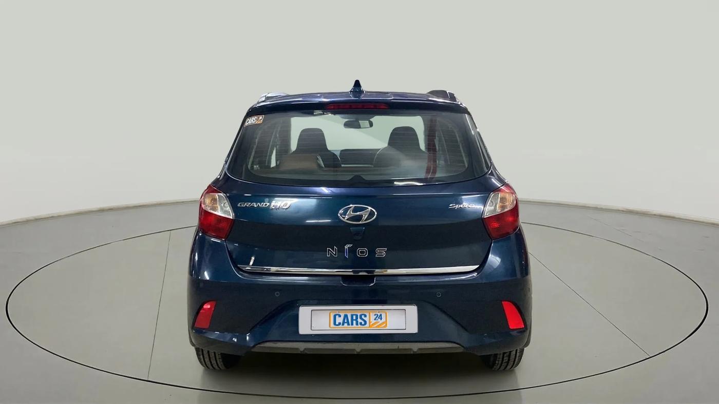 2022 Hyundai GRAND I10 NIOS SPORTZ AMT 1.2 KAPPA VTVT, Petrol, Automatic, 16,364 km, Back/Rear