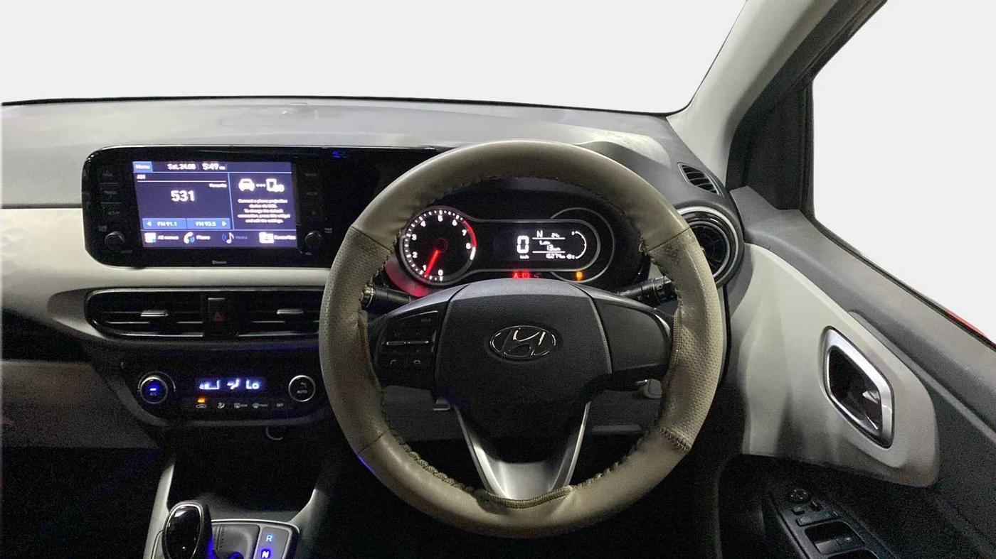 2022 Hyundai GRAND I10 NIOS SPORTZ AMT 1.2 KAPPA VTVT, Petrol, Automatic, 16,364 km, Steering Wheel Close Up