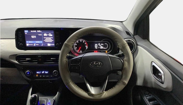 2022 Hyundai GRAND I10 NIOS SPORTZ AMT 1.2 KAPPA VTVT, Petrol, Automatic, 16,364 km, Steering Wheel Close Up