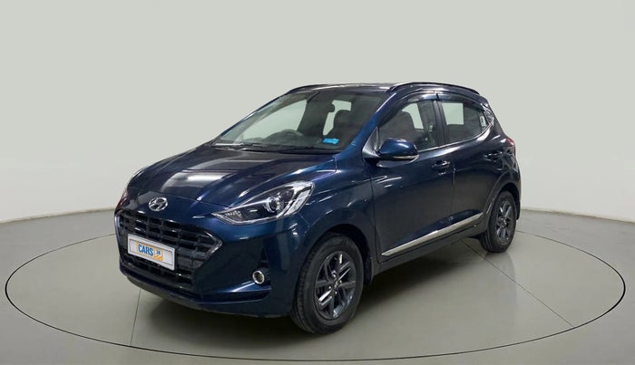 2022 Hyundai GRAND I10 NIOS SPORTZ AMT 1.2 KAPPA VTVT, Petrol, Automatic, 16,364 km, Left Front Diagonal