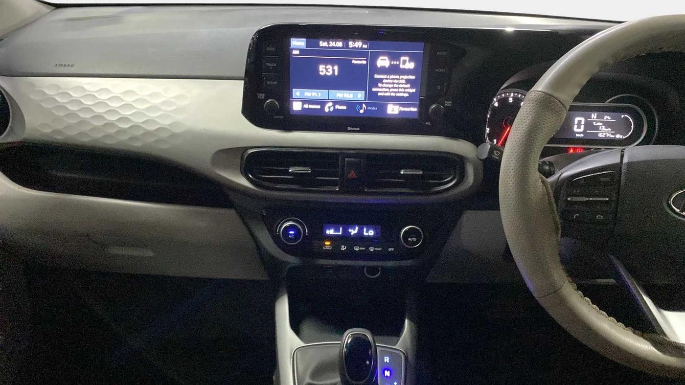 2022 Hyundai GRAND I10 NIOS SPORTZ AMT 1.2 KAPPA VTVT, Petrol, Automatic, 16,364 km, Air Conditioner