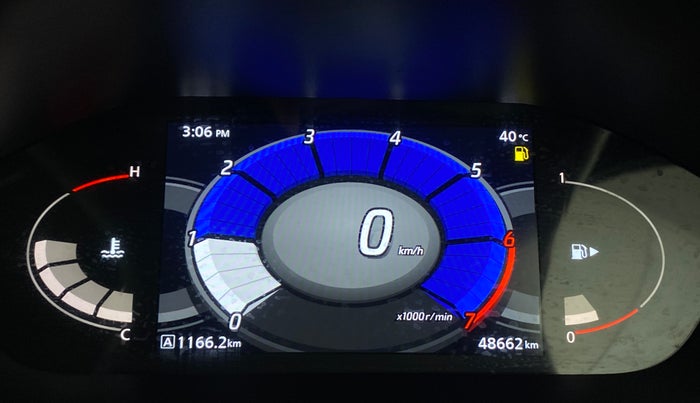 2021 Nissan MAGNITE XV PREMIUM, Petrol, Manual, 48,659 km, Odometer Image