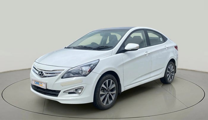 2016 Hyundai Verna 1.6 VTVT SX, Petrol, Manual, 34,289 km, Left Front Diagonal