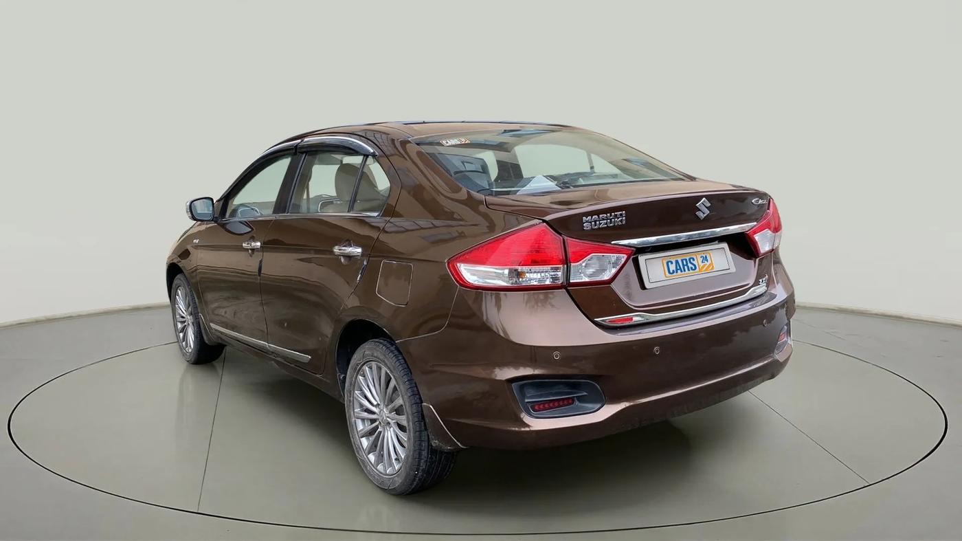 2016 Maruti Ciaz ZXI+, Petrol, Manual, 97,551 km, Left Back Diagonal