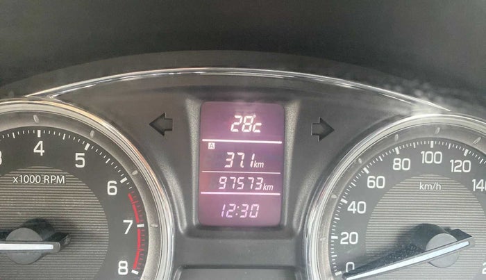 2016 Maruti Ciaz ZXI+, Petrol, Manual, 97,551 km, Odometer Image