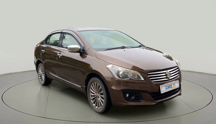 2016 Maruti Ciaz ZXI+, Petrol, Manual, 97,551 km, Right Front Diagonal