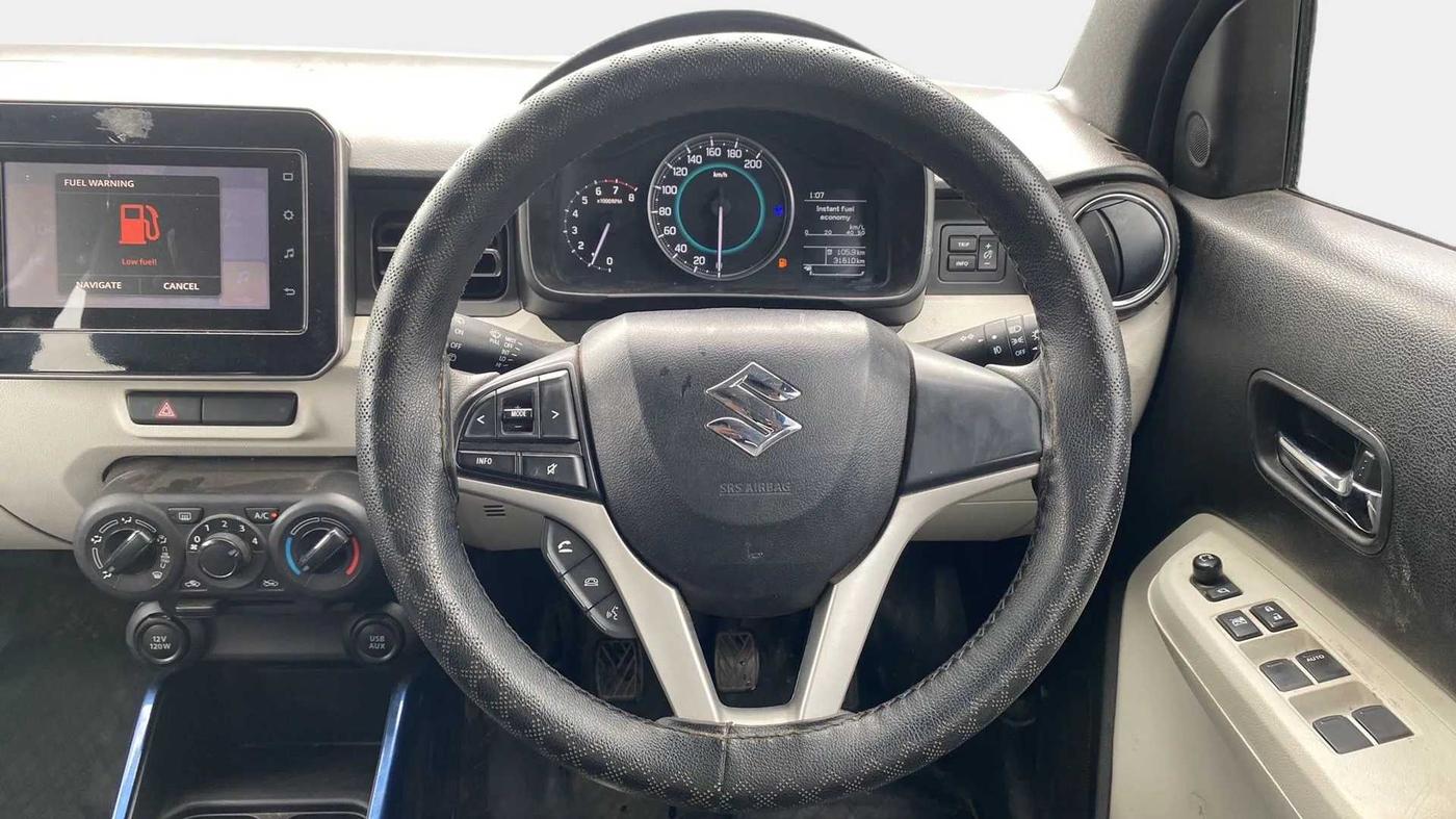 2020 Maruti IGNIS ZETA 1.2, Petrol, Manual, 31,720 km, Steering Wheel Close Up