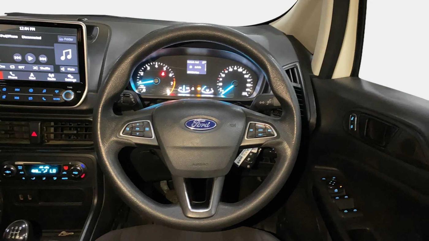 2019 Ford Ecosport TREND 1.5L PETROL, Petrol, Manual, 35,174 km, Steering Wheel Close Up