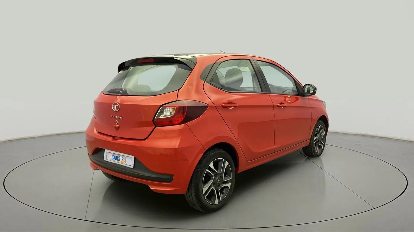 2020 Tata Tiago XZA PLUS DUAL TONE PETROL, Petrol, Automatic, 78,195 km, Right Back Diagonal