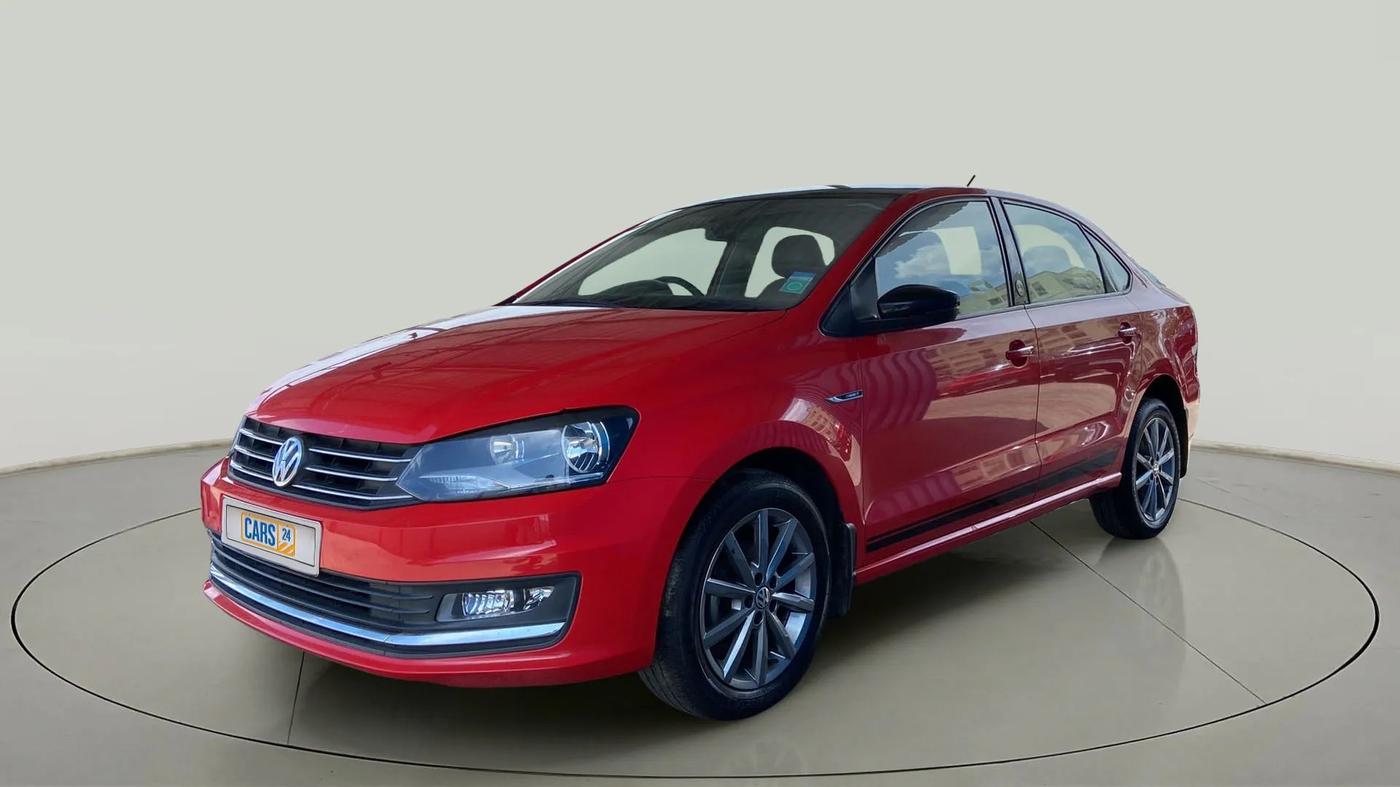 2018 Volkswagen Vento HIGHLINE 1.5 AT, Diesel, Automatic, 67,689 km, Left Front Diagonal