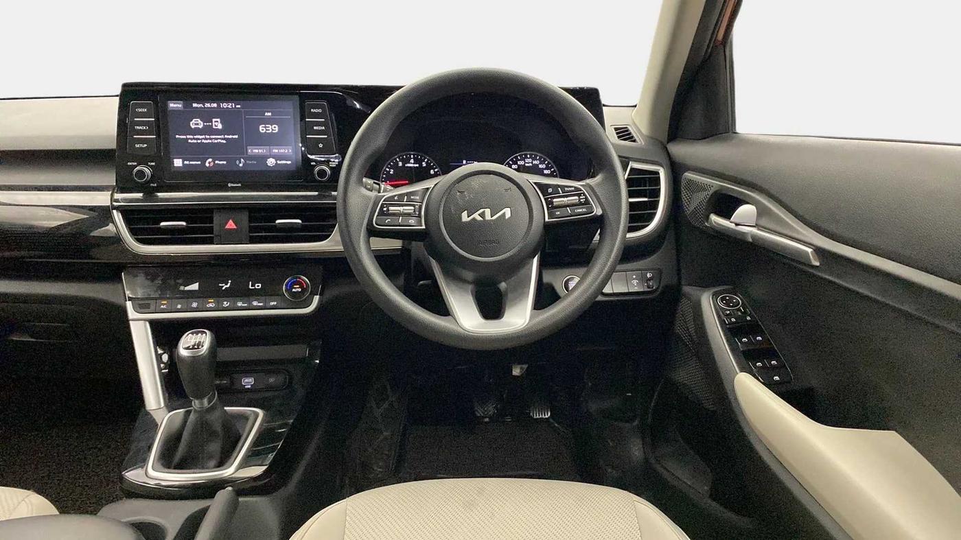 2022 KIA SELTOS HTK PLUS 1.5 IMT, Petrol, Manual, 29,182 km, Steering Wheel Close Up