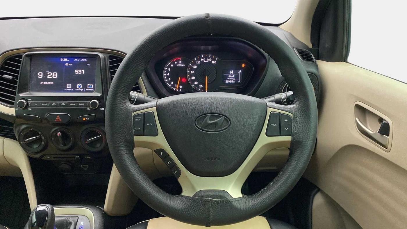 2021 Hyundai NEW SANTRO SPORTZ AMT, Petrol, Automatic, 29,465 km, Steering Wheel Close Up