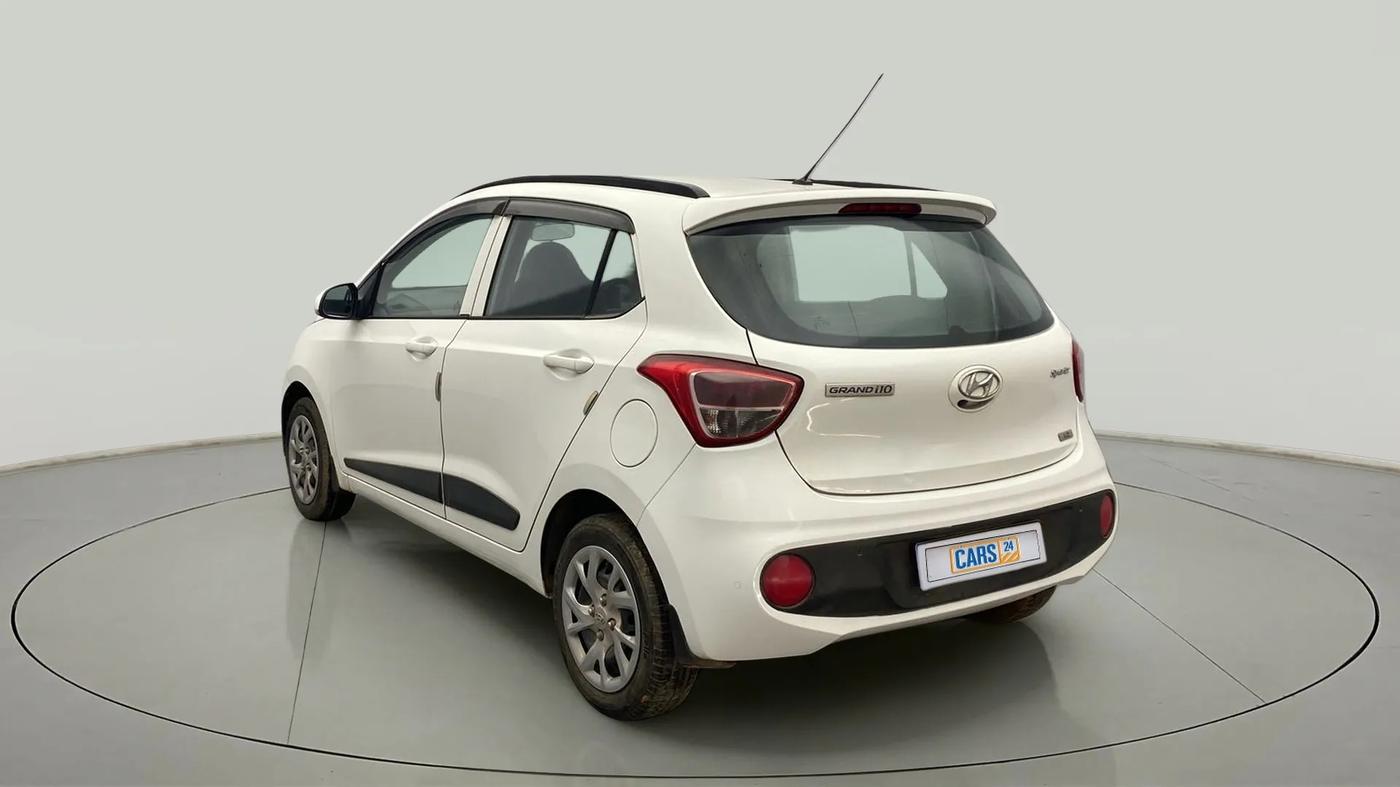 2019 Hyundai Grand i10 SPORTZ 1.2 KAPPA VTVT, Petrol, Manual, 46,882 km, Left Back Diagonal