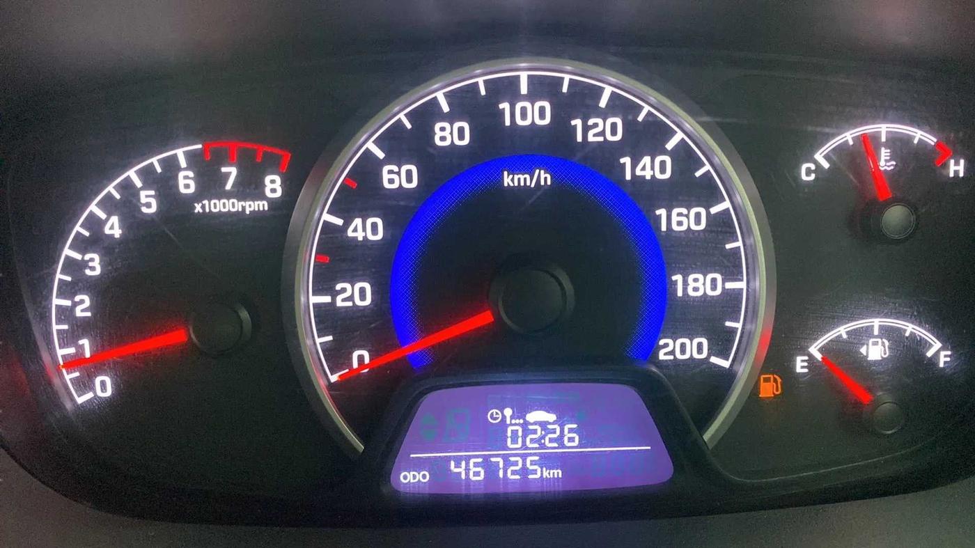2019 Hyundai Grand i10 SPORTZ 1.2 KAPPA VTVT, Petrol, Manual, 46,882 km, Odometer Image