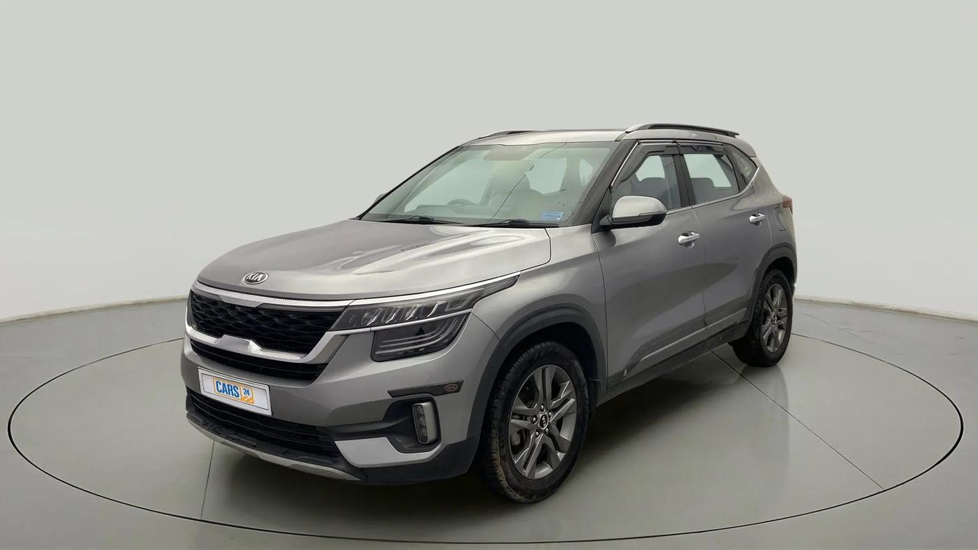 2021 KIA SELTOS HTX 1.5 PETROL, Petrol, Manual, 44,031 km, Left Front Diagonal