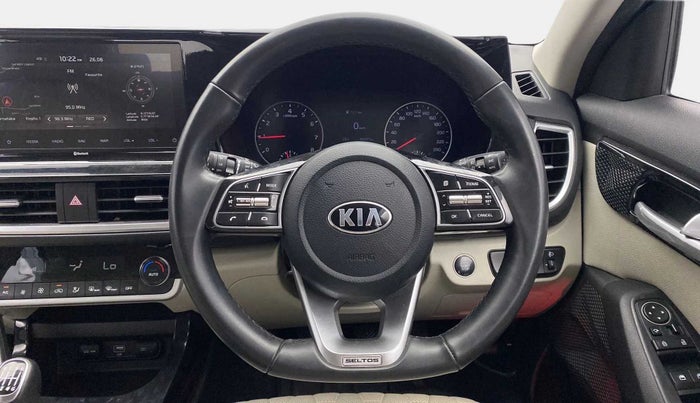 2021 KIA SELTOS HTX 1.5 PETROL, Petrol, Manual, 44,031 km, Steering Wheel Close Up