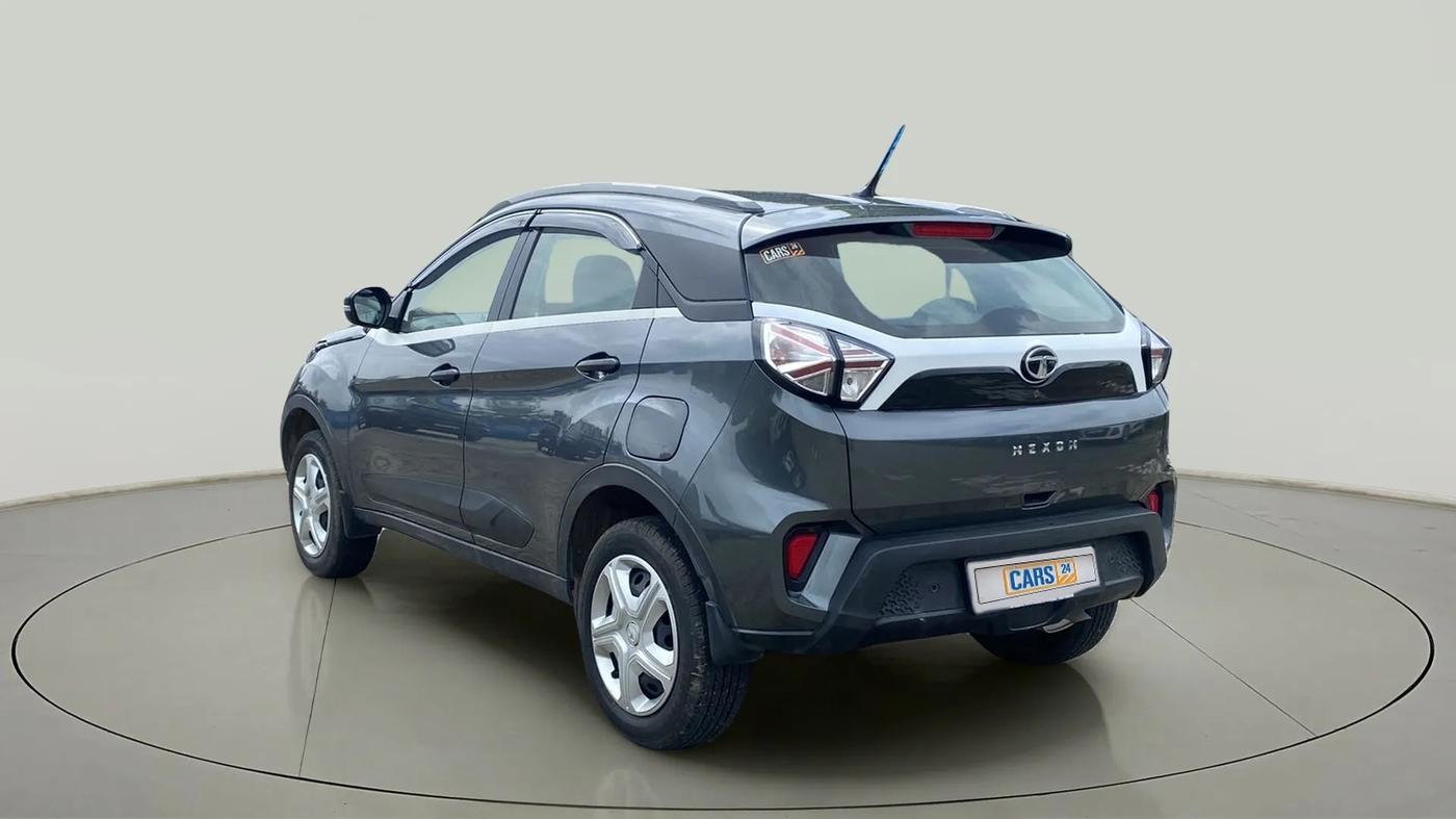 2022 Tata NEXON XM SUNROOF PETROL, CNG, Manual, 9,349 km, Left Back Diagonal