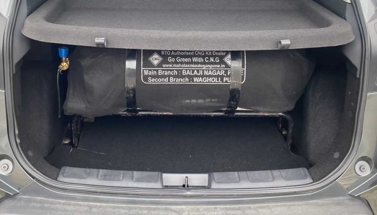 2022 Tata NEXON XM SUNROOF PETROL, CNG, Manual, 9,349 km, Boot Inside