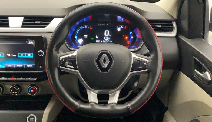 2023 Renault TRIBER RXZ AMT, Petrol, Automatic, 9,148 km, Steering Wheel Close Up