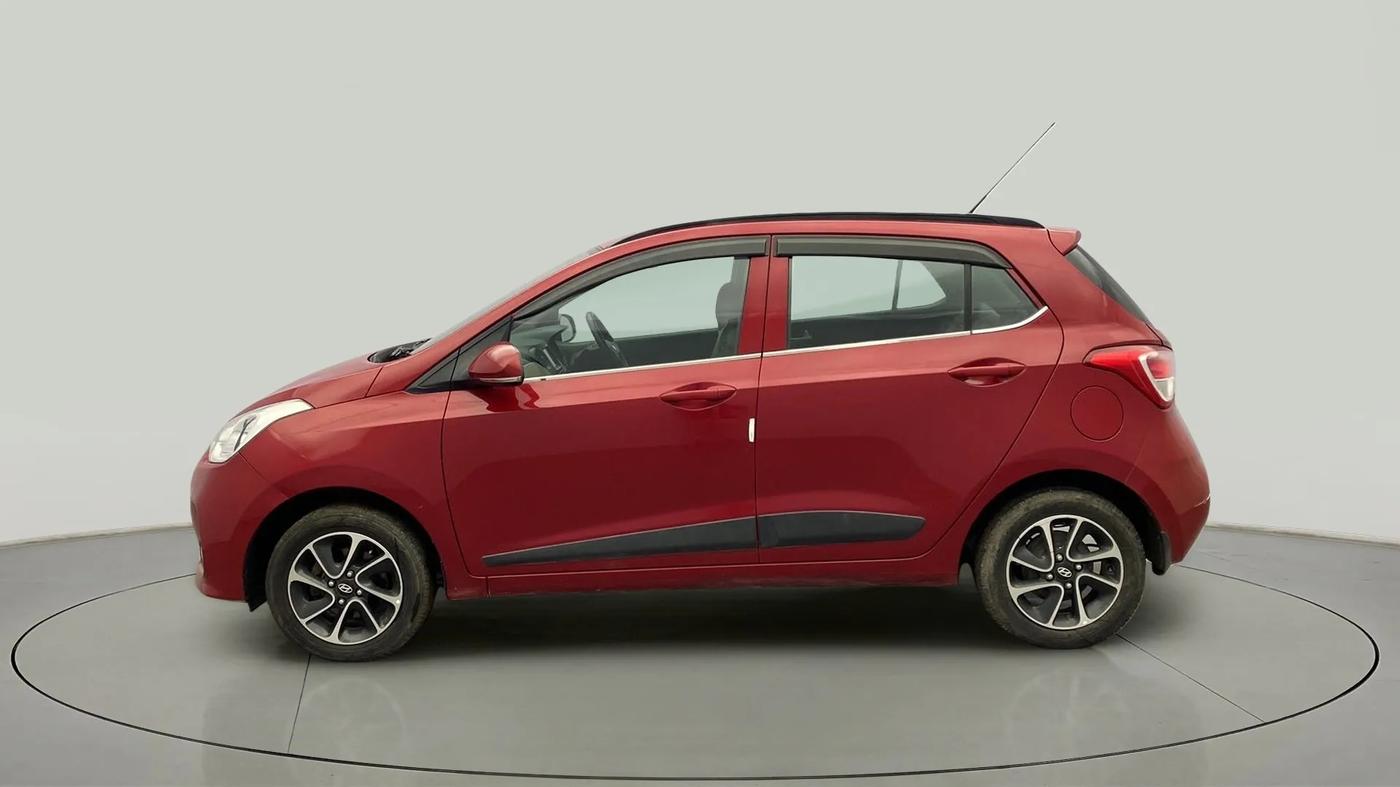 2018 Hyundai Grand i10 SPORTZ (O) AT 1.2 KAPPA VTVT, Petrol, Automatic, 52,442 km, Left Side