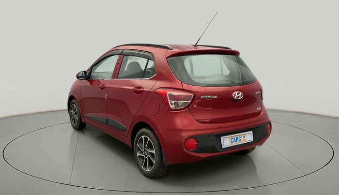 2018 Hyundai Grand i10 SPORTZ (O) AT 1.2 KAPPA VTVT, Petrol, Automatic, 52,442 km, Left Back Diagonal