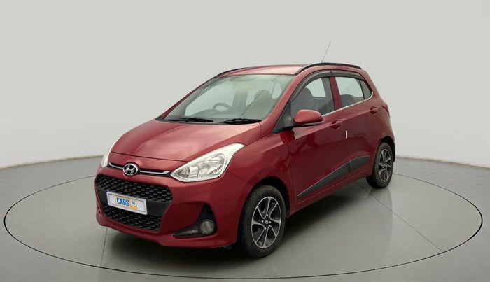 2018 Hyundai Grand i10 SPORTZ (O) AT 1.2 KAPPA VTVT, Petrol, Automatic, 52,442 km, Left Front Diagonal