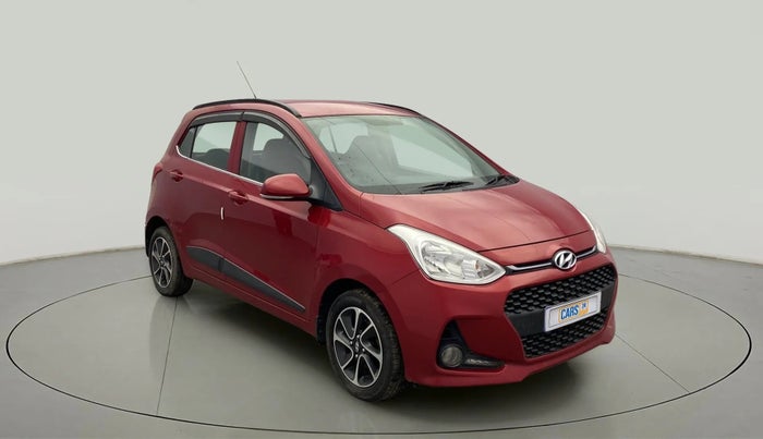 2018 Hyundai Grand i10 SPORTZ (O) AT 1.2 KAPPA VTVT, Petrol, Automatic, 52,442 km, Right Front Diagonal