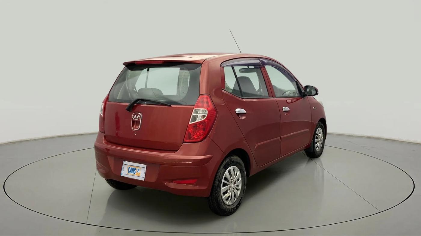 2013 Hyundai i10 SPORTZ 1.2, Petrol, Manual, 97,145 km, Right Back Diagonal