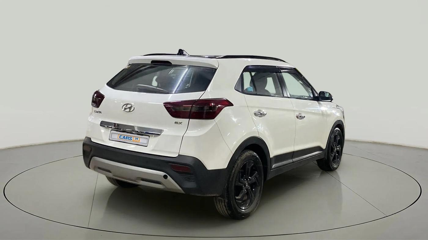 2019 Hyundai Creta SX AT 1.6 PETROL, Petrol, Automatic, 69,647 km, Right Back Diagonal