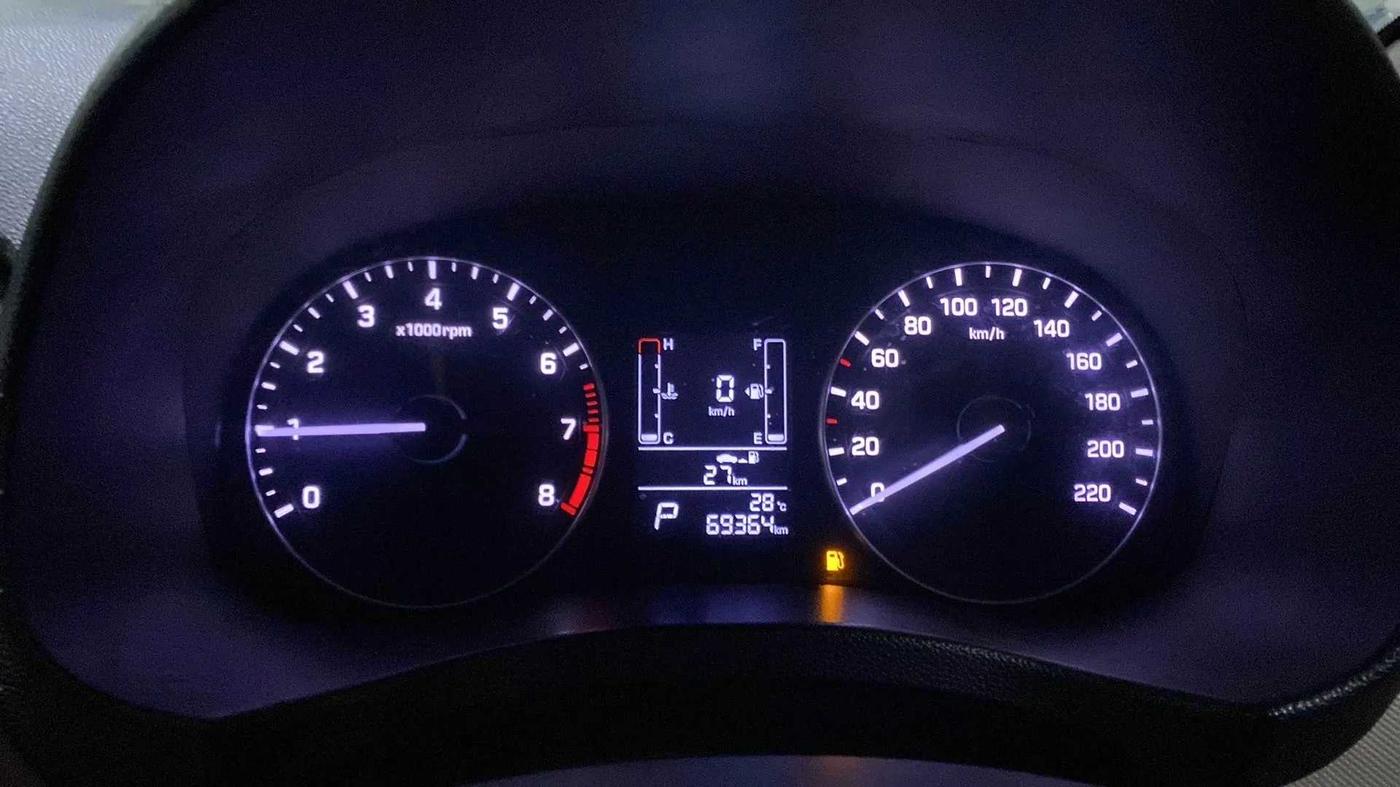 2019 Hyundai Creta SX AT 1.6 PETROL, Petrol, Automatic, 69,647 km, Odometer Image