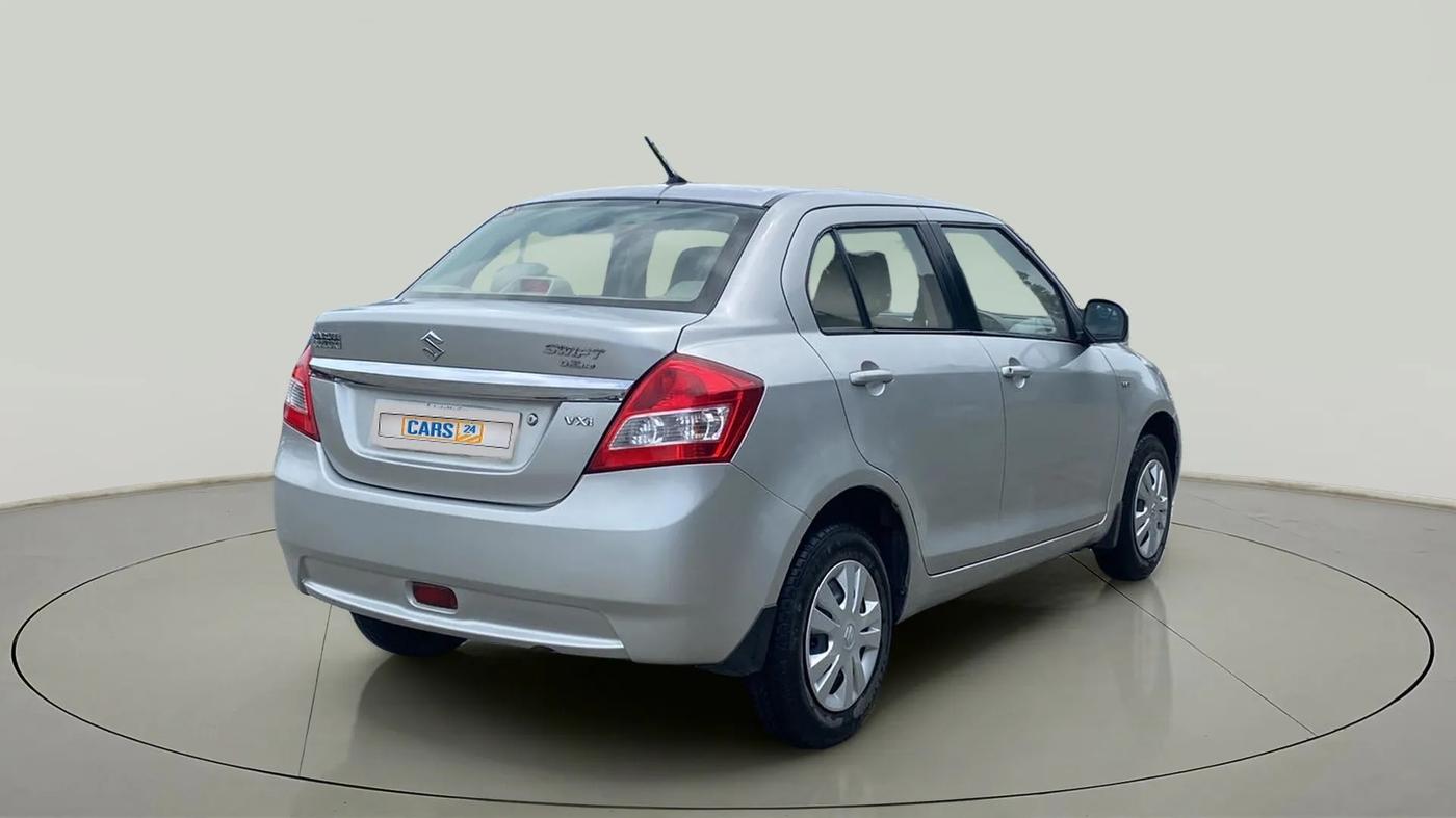 2013 Maruti Swift Dzire VXI, Petrol, Manual, 43,436 km, Right Back Diagonal